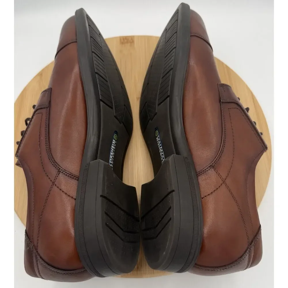Florsheim Midtown Cap Toe Oxford Cognac Brown Leather Men's Dress Shoes 13D